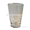 Drinking Glasses drinking glass with gold decoration Supplier